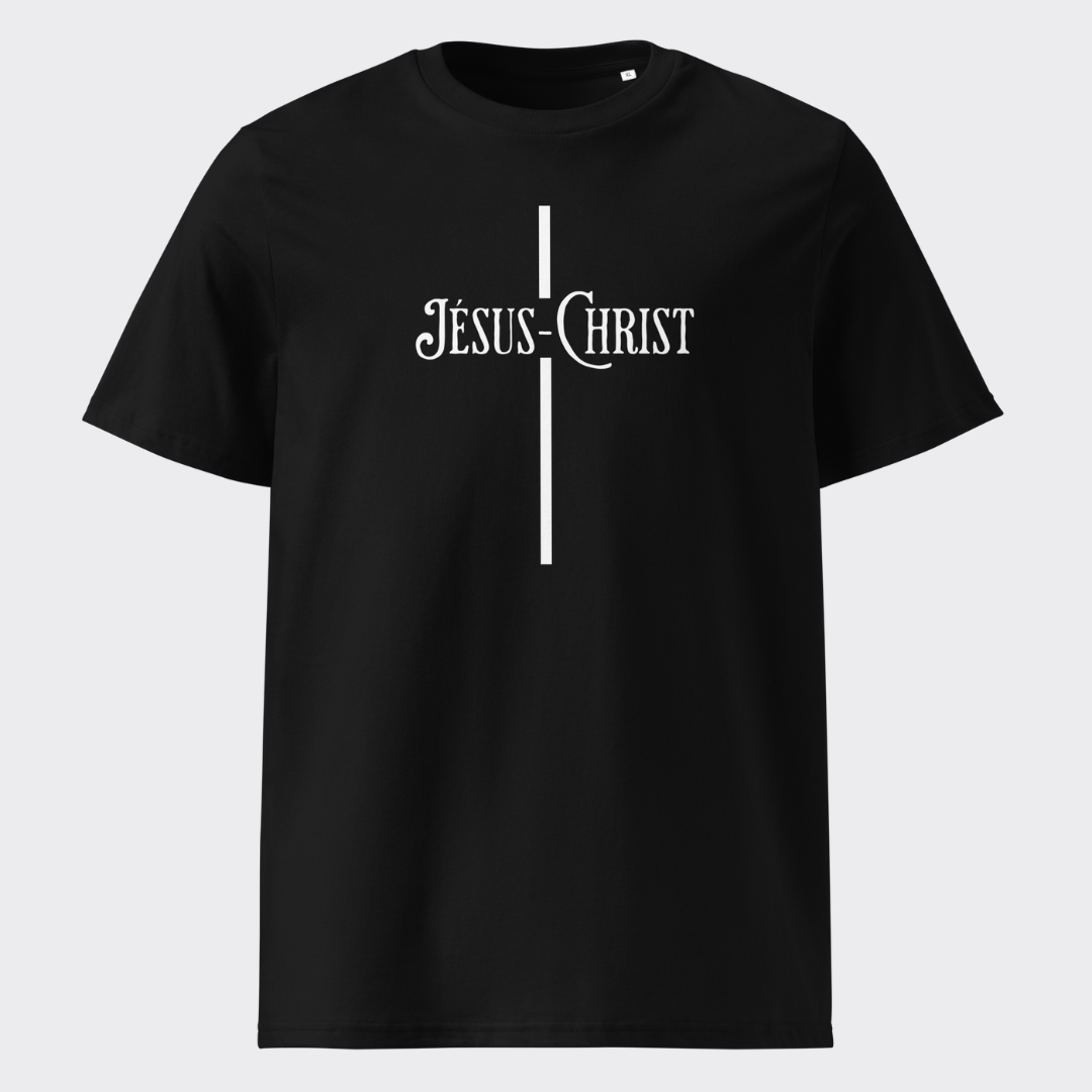 T-shirt unisexe en coton "JESUS CHRIST"