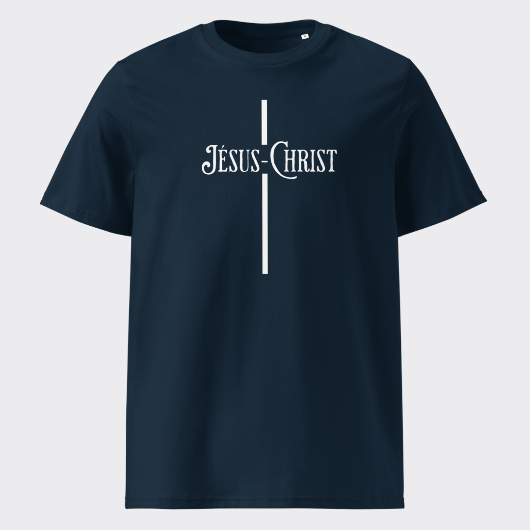 T-shirt unisexe en coton "JESUS CHRIST"