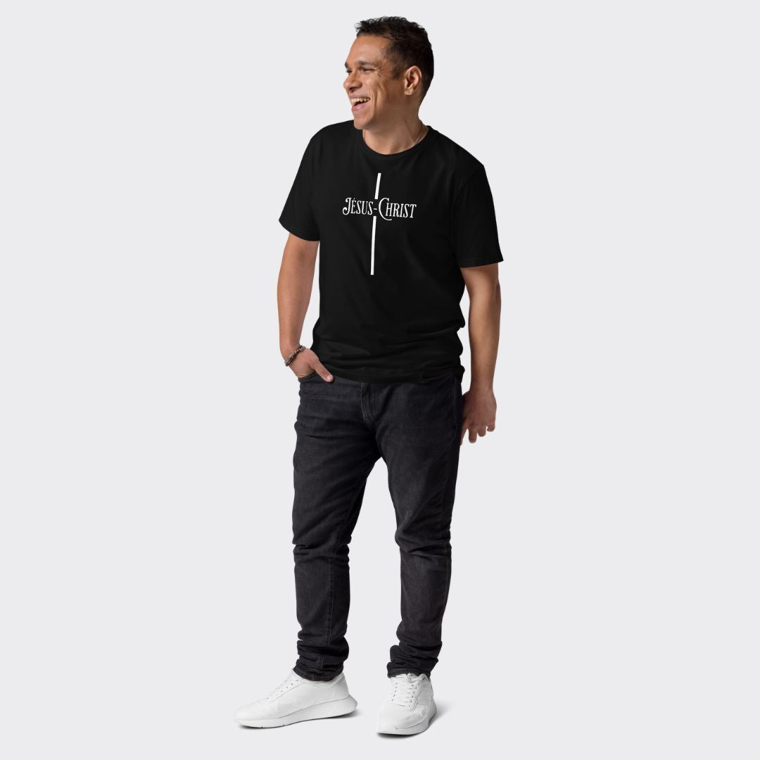 T-shirt unisexe en coton "JESUS CHRIST"