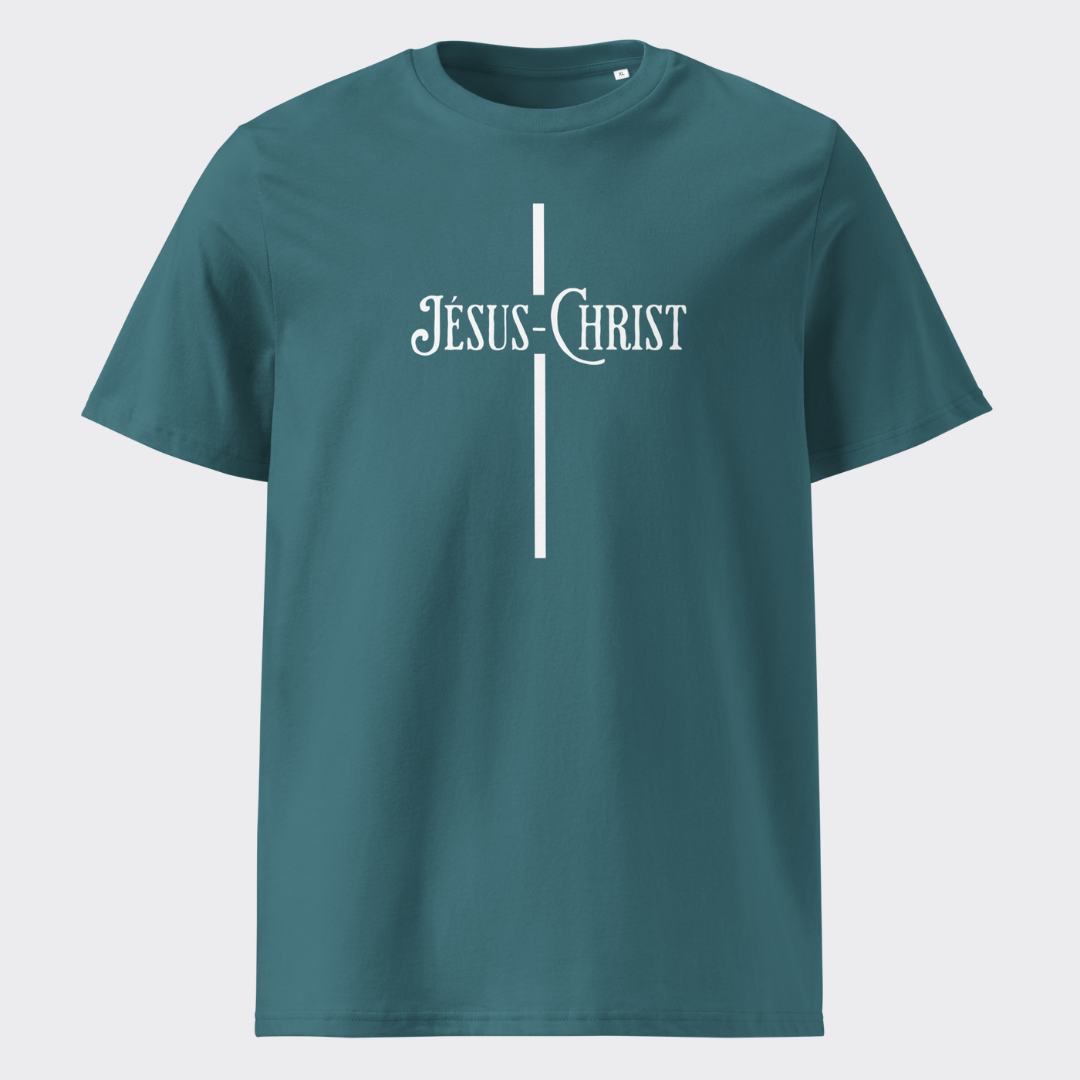 T-shirt unisexe en coton "JESUS CHRIST"