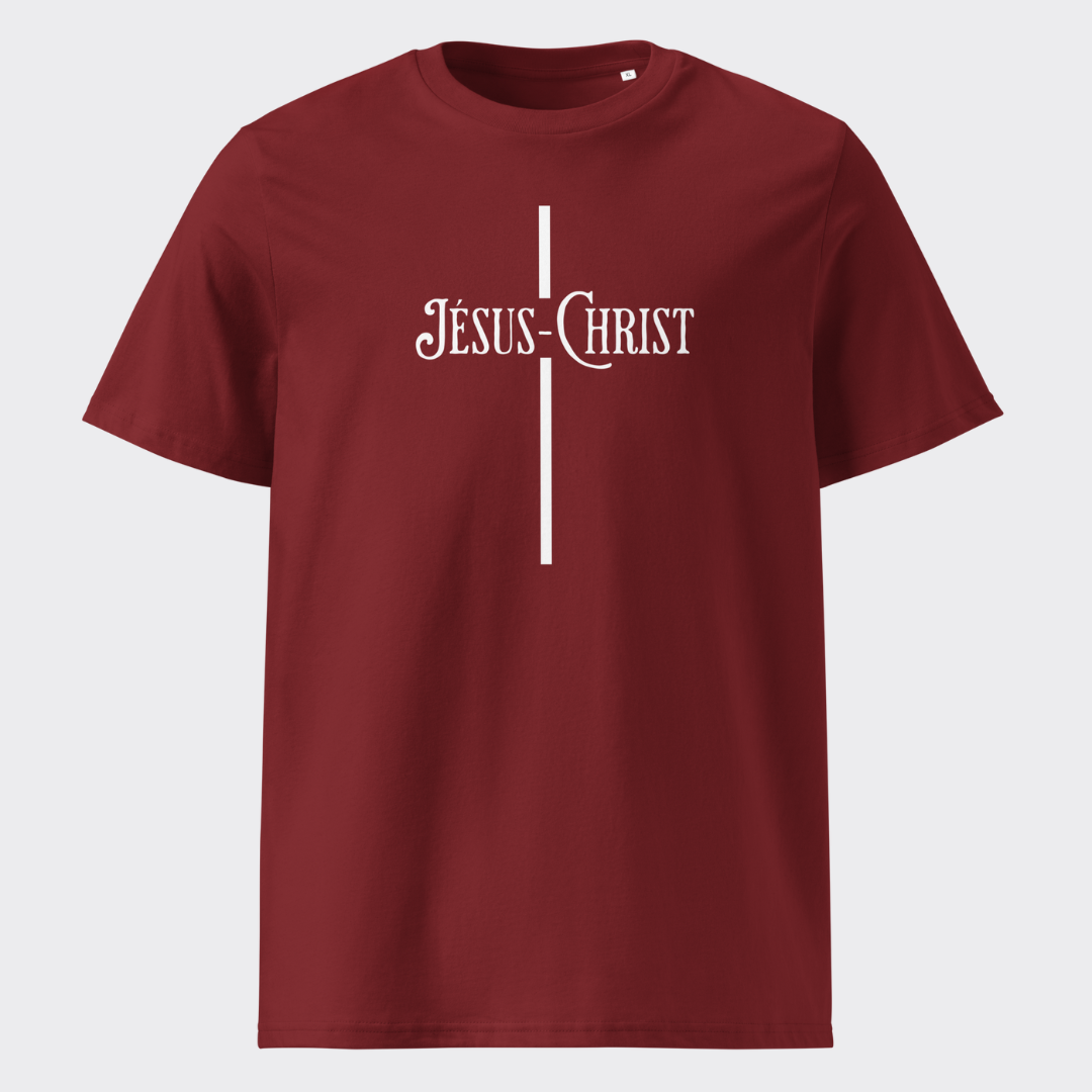 T-shirt unisexe en coton "JESUS CHRIST"