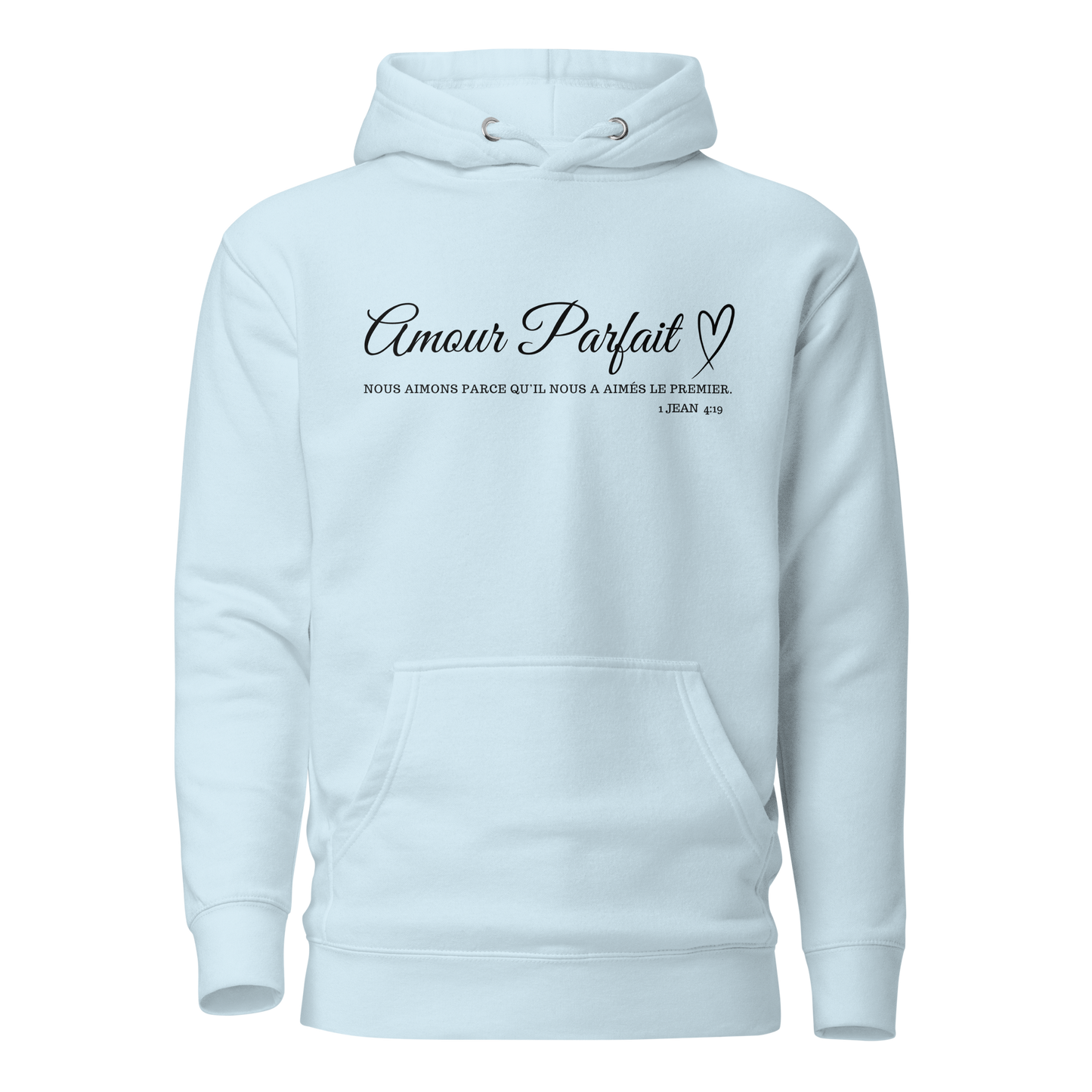 Sweat à Capuche Unisexe "Amour Parfait"